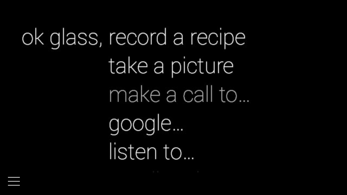 Google Glass Action