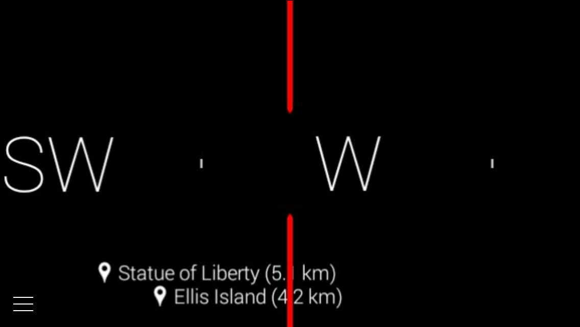 Google Glass Compass
