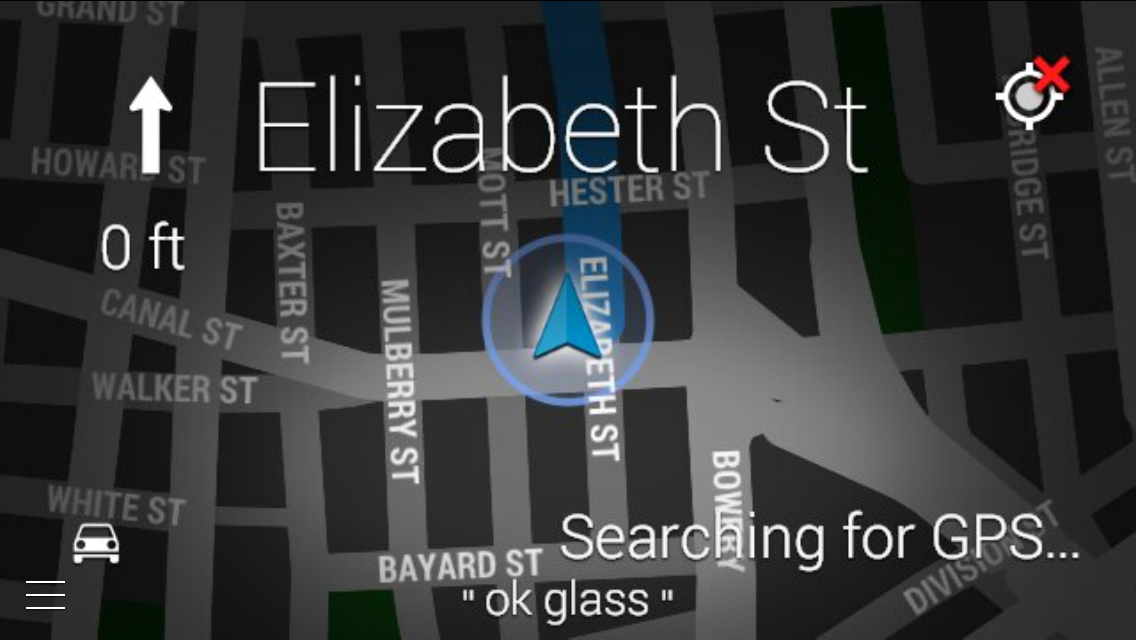 Google Glass Navigation